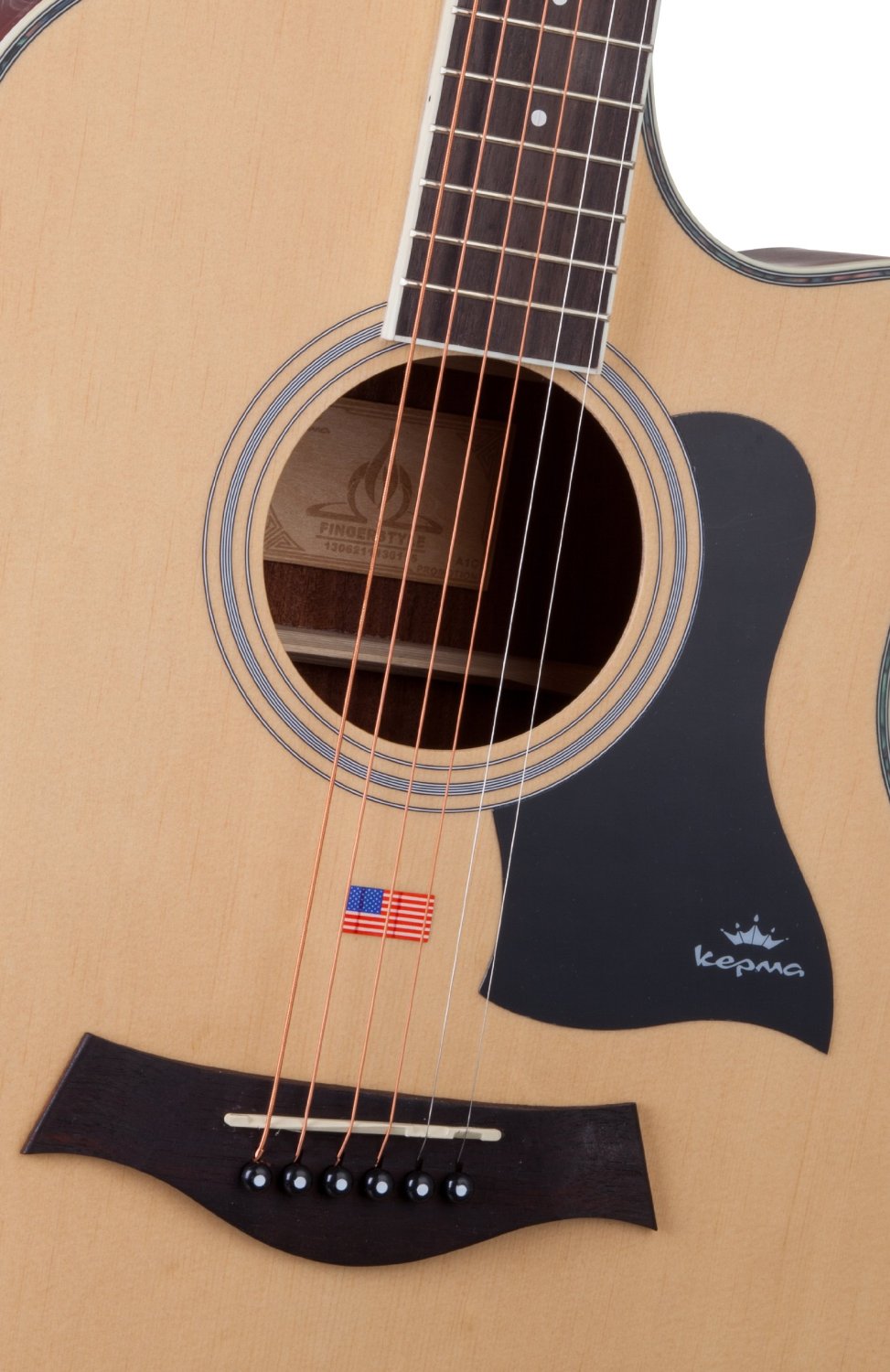 限时秒杀kepma卡马a1cp40寸民谣吉他原色