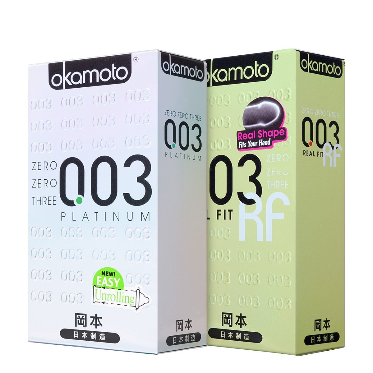 备战情人节!okamoto冈本避孕套003系列40只