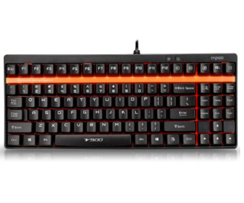 全网好价rapoo雷柏v500s背光机械游戏键盘