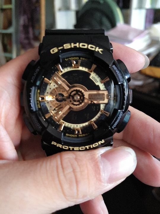 卡西欧ga110gb1a上手