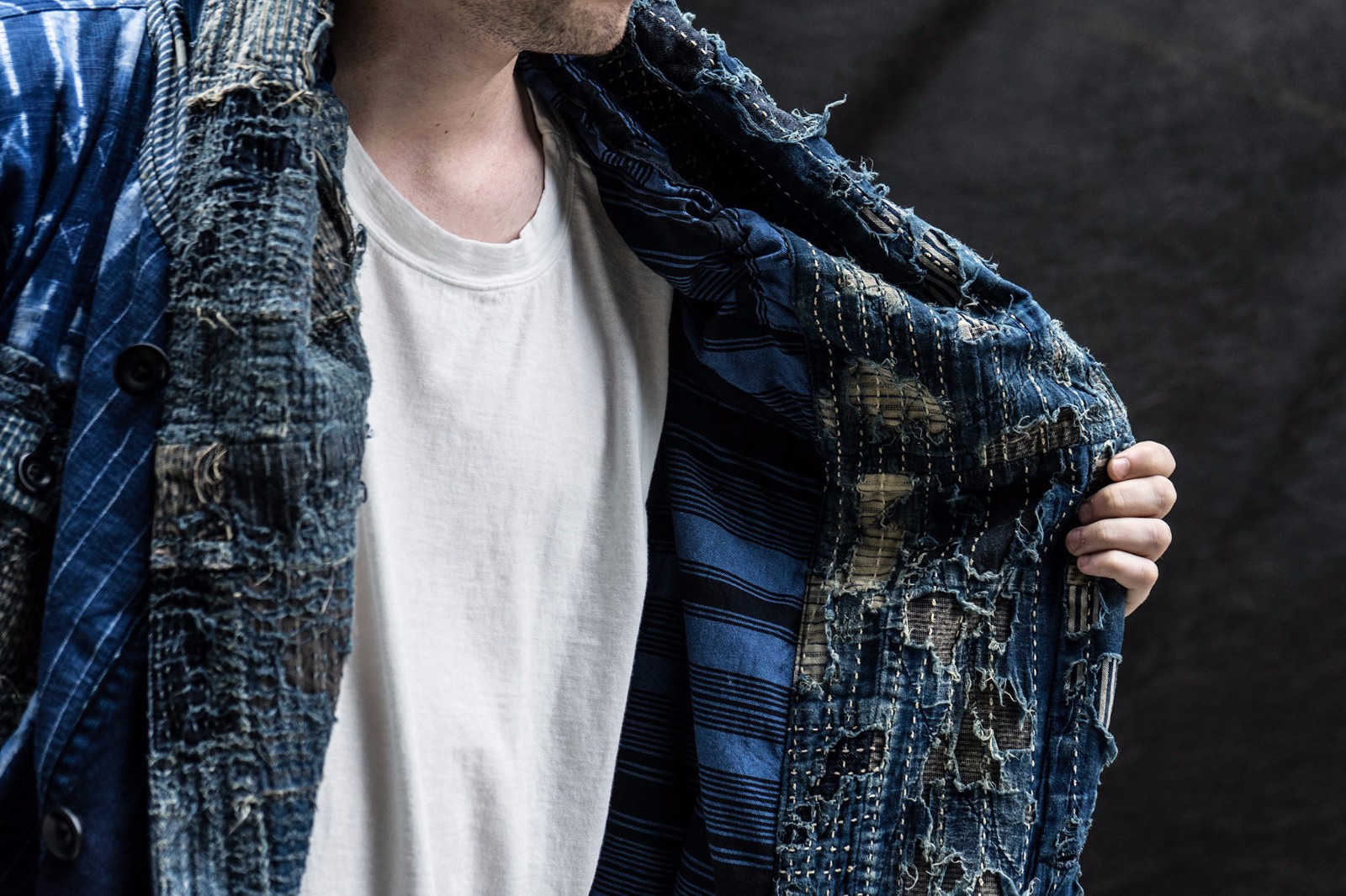 混合单宁boro风:谁说只有乞丐才会穿拼接布?