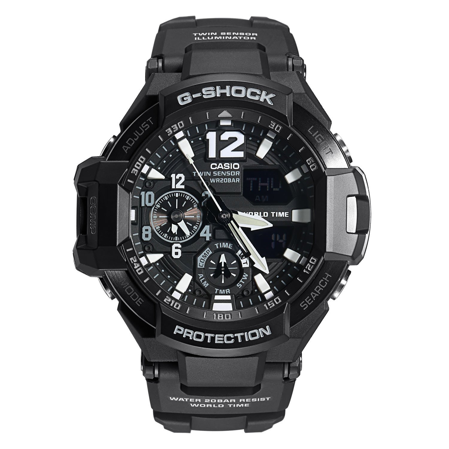 镇店之宝casio卡西欧gshock系列电子男士手表ga11001a