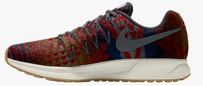 nike air zoom pegasus 33 premium pendleton id 跑步鞋來自:耐克