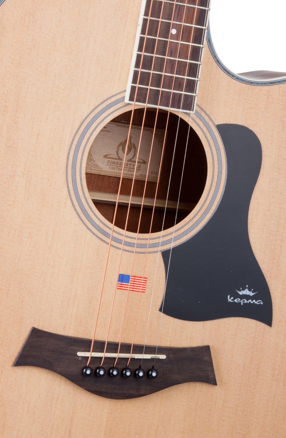 入门优选卡马d1cp原木色41寸民谣吉他