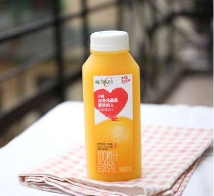 营养均衡!味全每日c纯果汁橙汁300ml*8