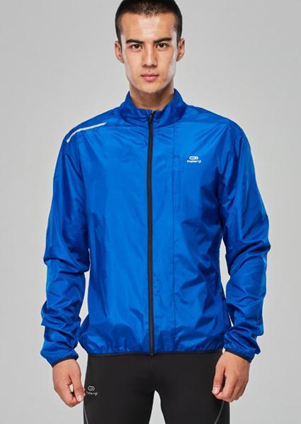 通风透气迪卡侬kalenji男士防风夹克