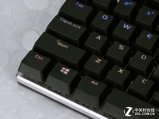 达尔优87键机械合金版2代机械键盘评测 