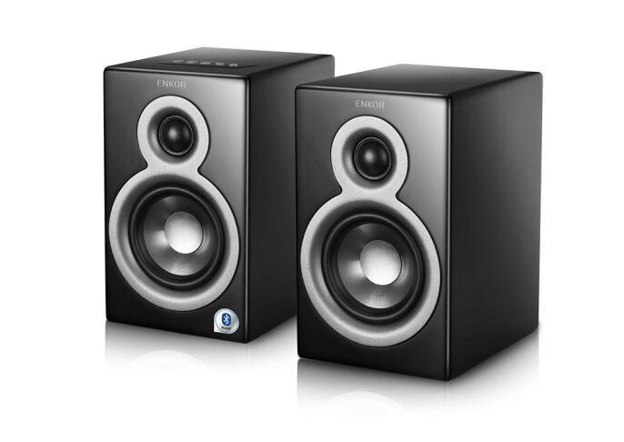 enkor 恩科 md10b 有源书架2.0音箱_识货