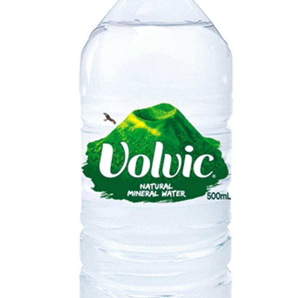 纯净品质!富维克 volvic 天然矿泉水500ml*24瓶