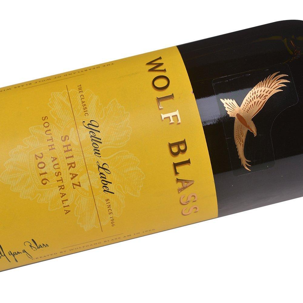 口感丰盈纷赋酒园黄牌设拉子干红葡萄酒750ml2