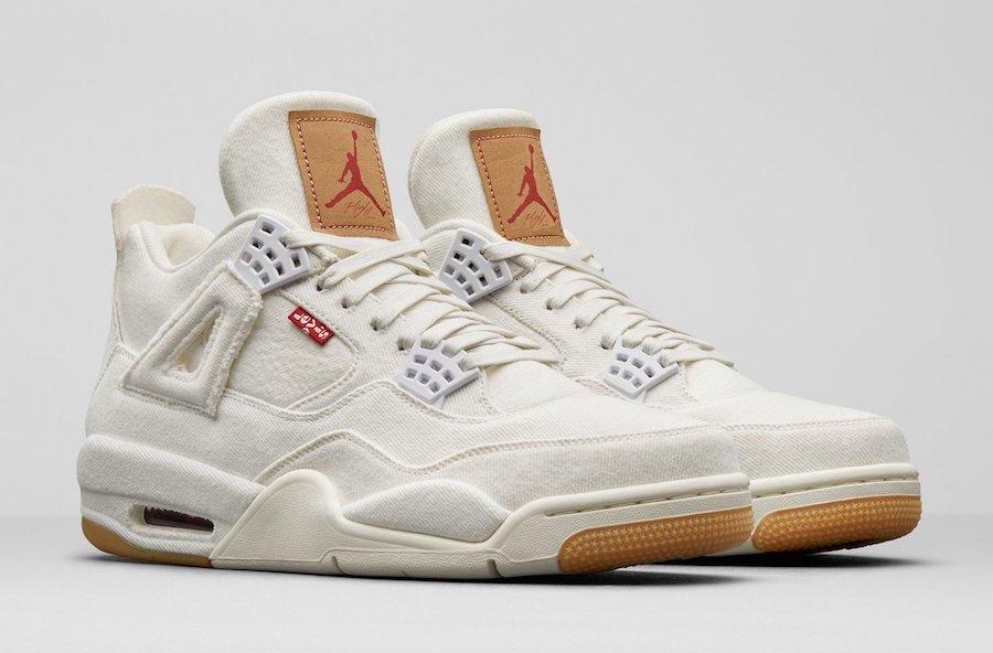 不亚于kaws的 levis aj4 即将上市,白色超限量!