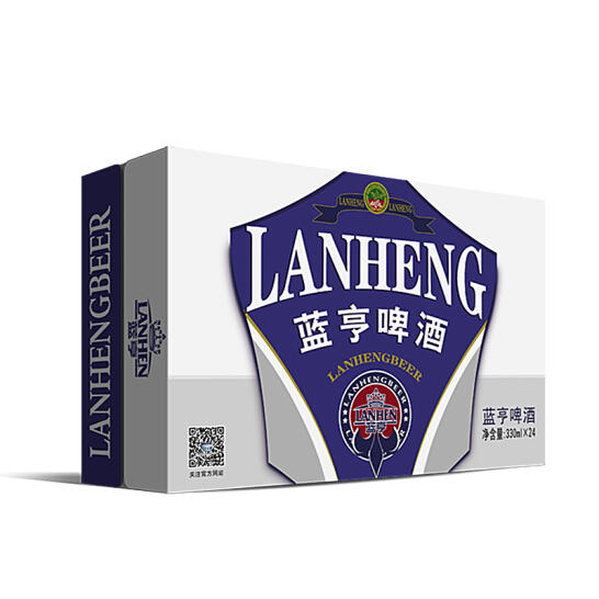 蓝亨经典啤酒10度330ml24听2