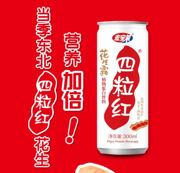 宏寶萊 植物蛋白花生露 300ml*12