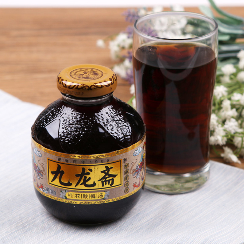 九龙斋桂花酸梅汤饮料300ml*12瓶