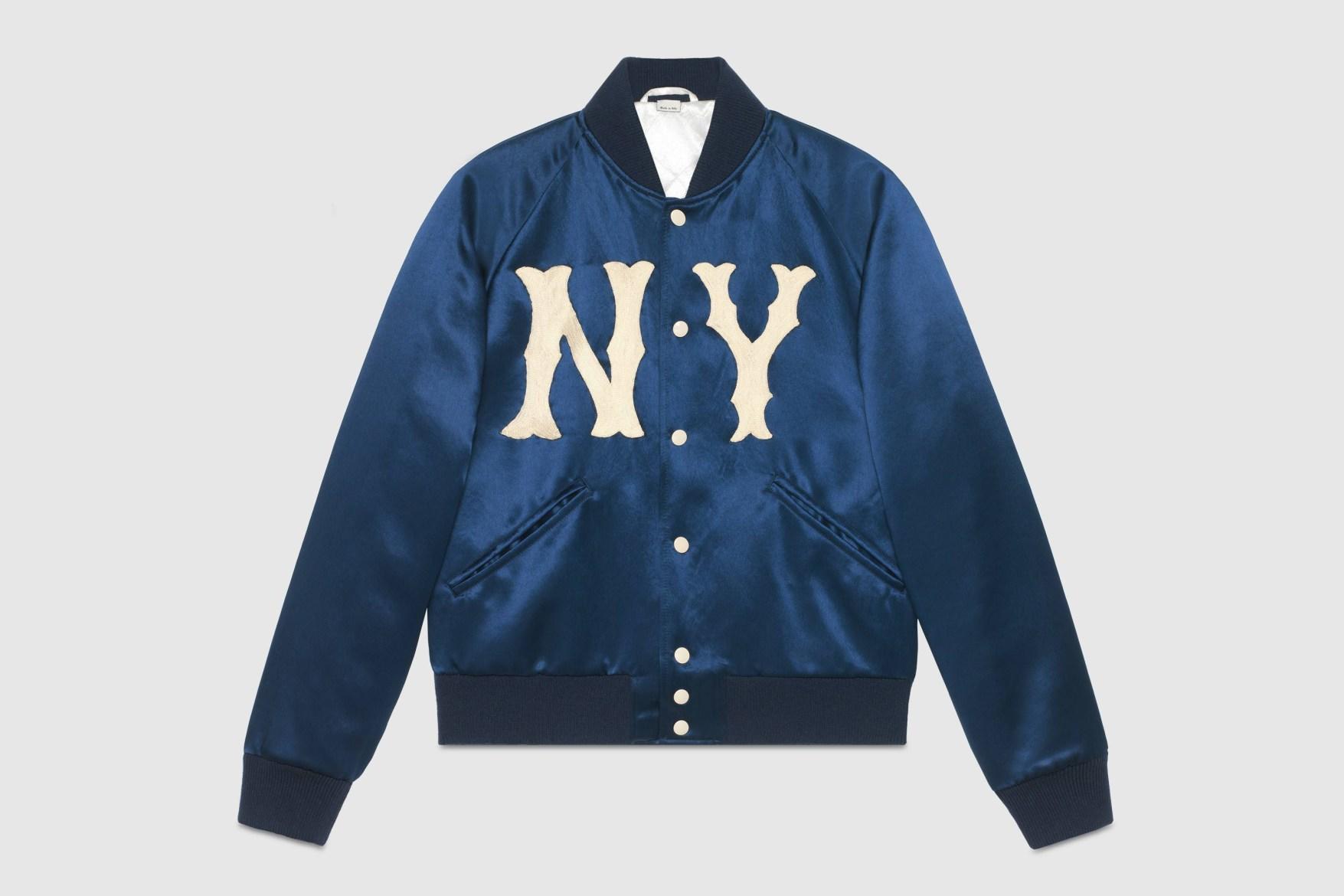 以 mlb 传奇球队 new york yankees 为灵感的 gucci 别注系列,此番又