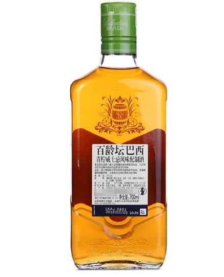 百龄坛 巴西青柠威士忌风味配制酒 700ml