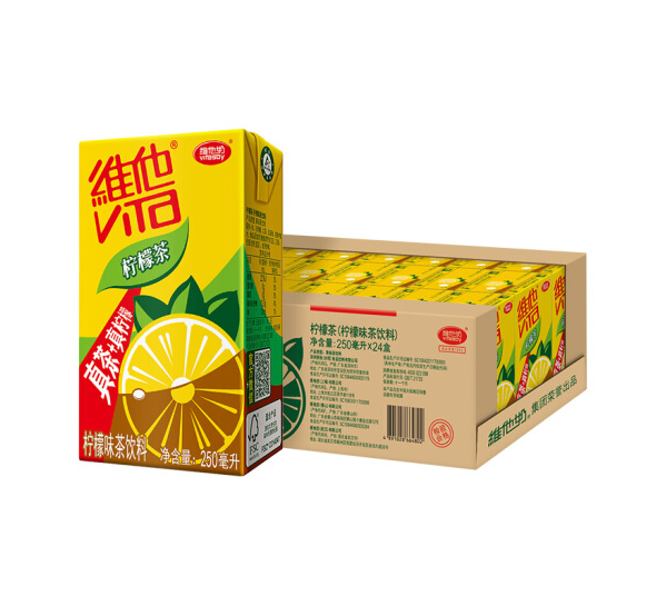 維他奶檸檬茶飲料250ml*24盒