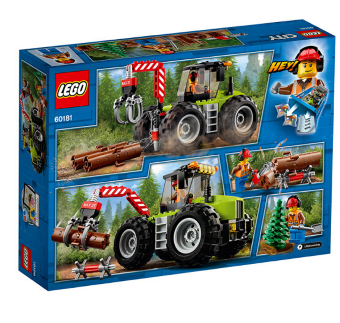 乐高 城市组系列city林业工程车60181