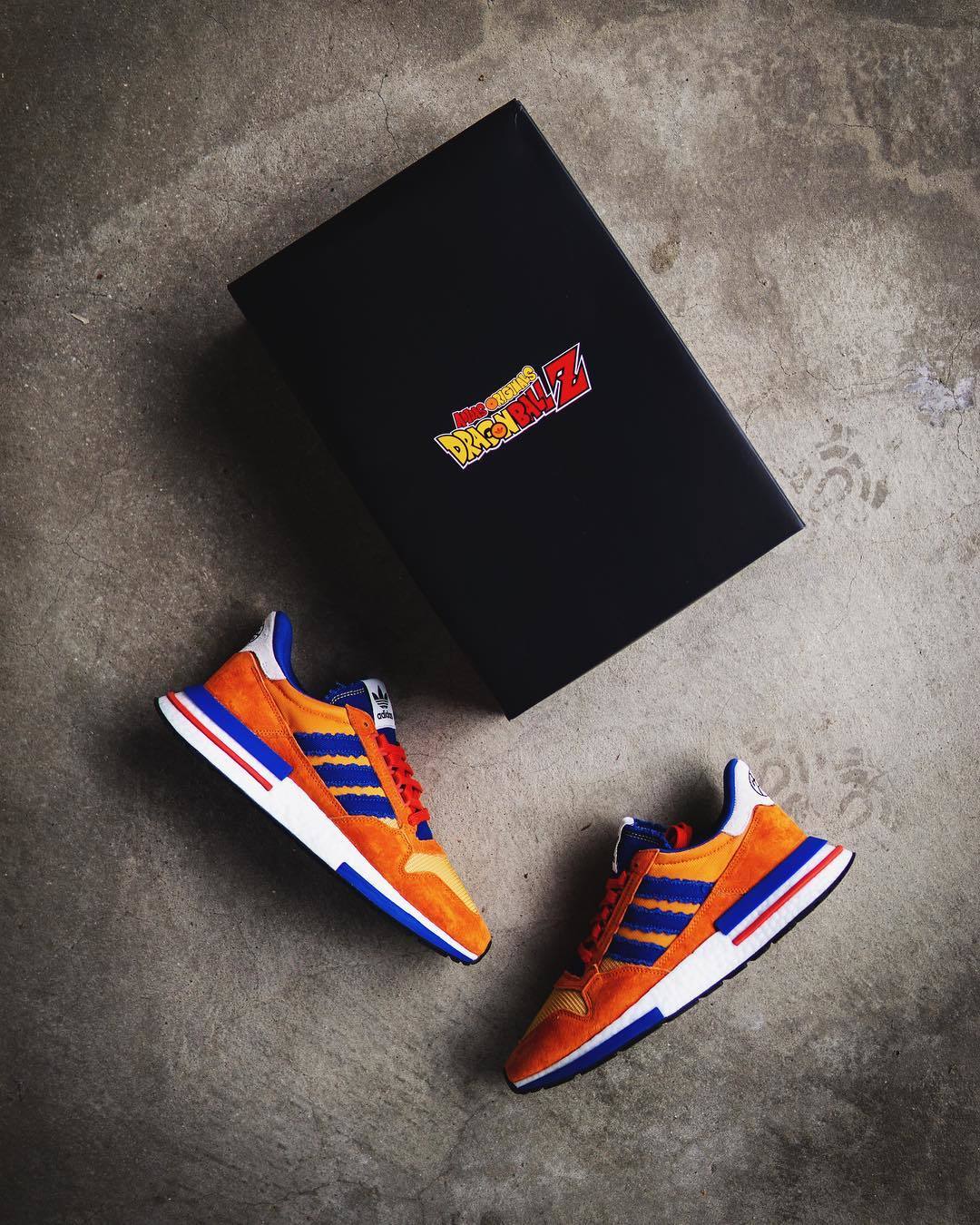 ZX500 RM,adidas,龙珠  龙珠迷最爱！看看悟空配色 adidas ZX500 RM 上脚有多帅！