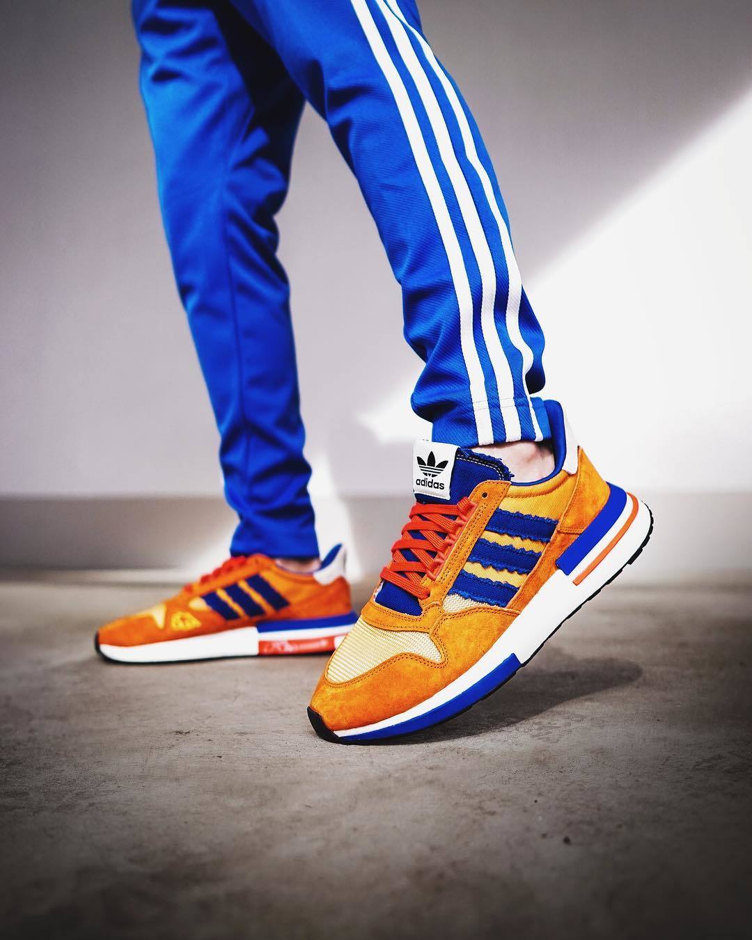 ZX500 RM,adidas,龙珠  龙珠迷最爱！看看悟空配色 adidas ZX500 RM 上脚有多帅！