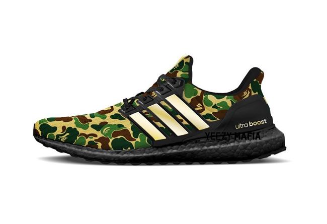 BAPE,adidas,Ultra Boost  可能是 UB 最重磅联名！BAPE x Ultra Boost 曝光
