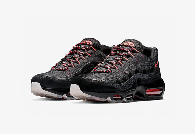 Nike,Air Max 95,AV7014-001,发售  外底暗藏玄机！全新黑红 Air Max 95 即将发售