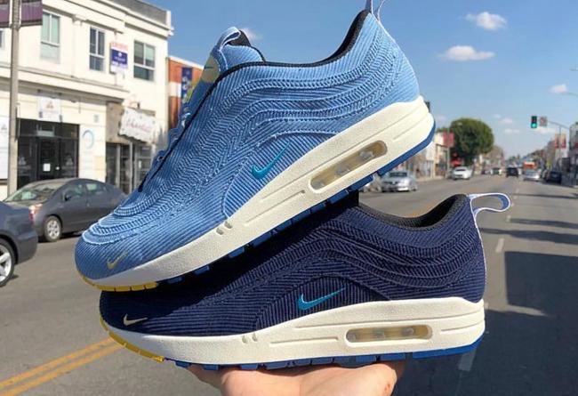 Nike.Air Max 1/97  还有第二款配色！Air Max 1/97 蓝色版本即将迎来市售