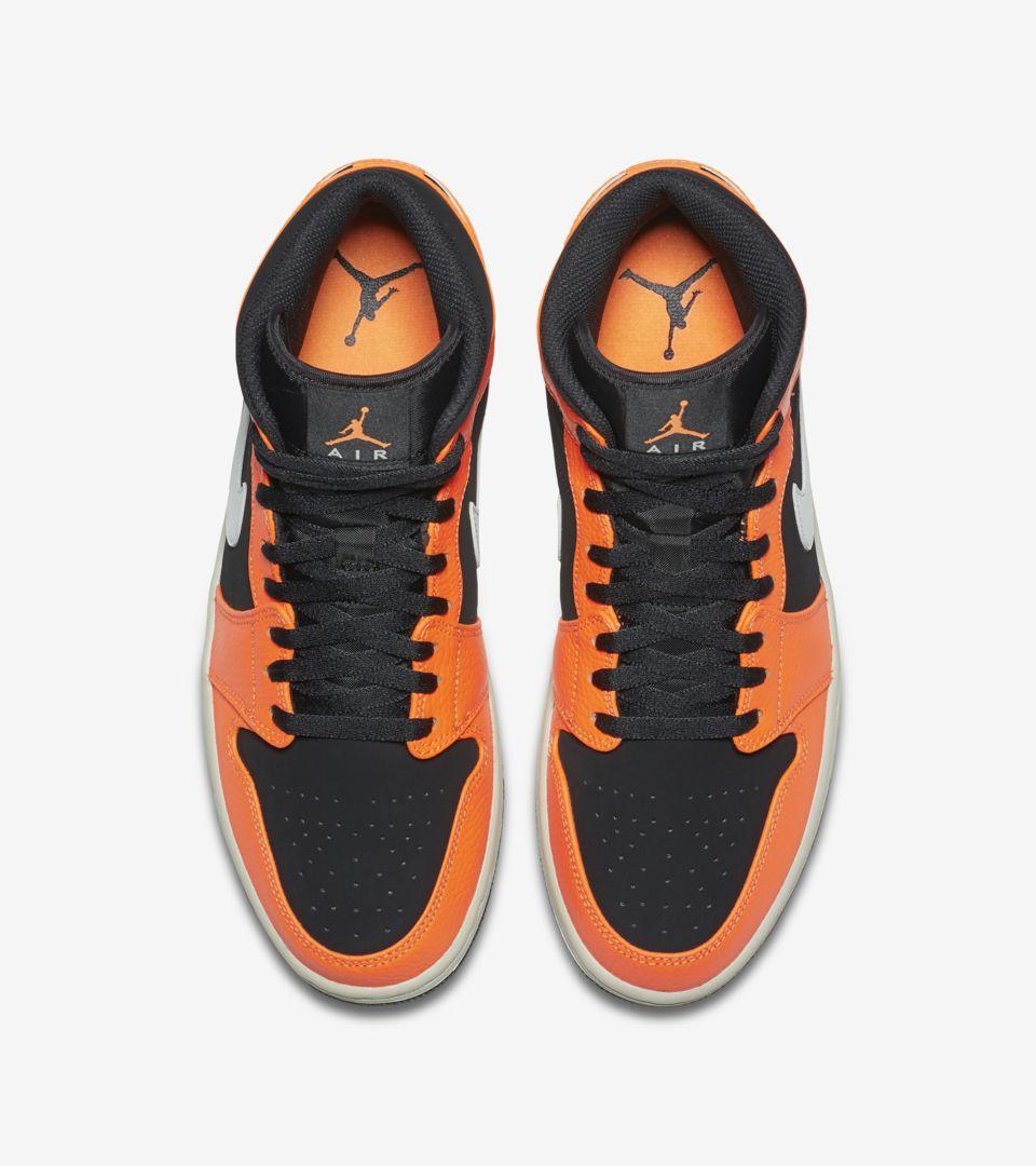 小扣碎降临airjordan1mid黑橙配色现已发售