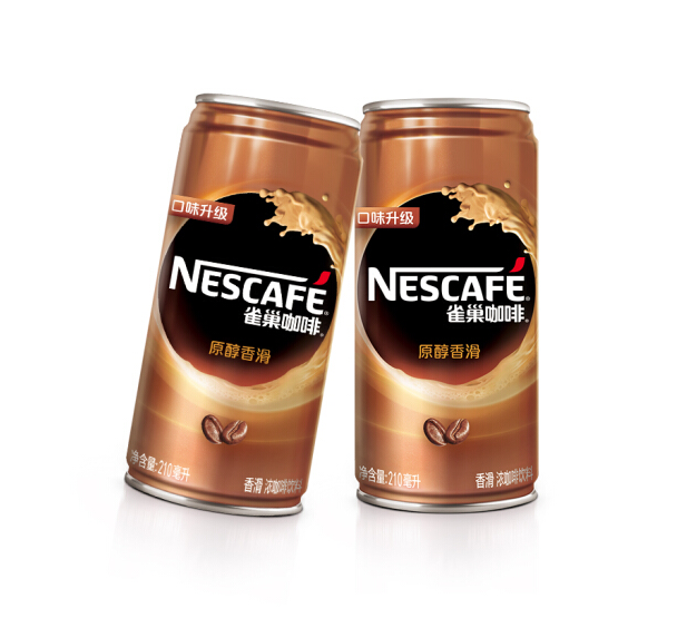 雀巢香滑口味咖啡饮料210ml*24罐