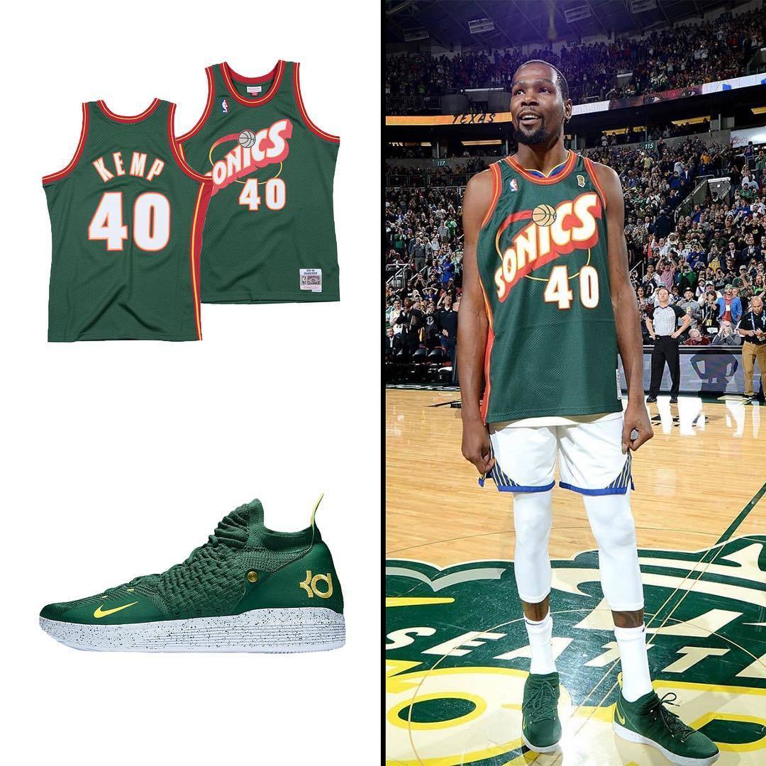 Nike, KD11  KD 再回西雅图！Nike 推出四双超音速配色球鞋！