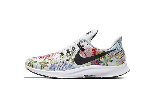 专业跑鞋也有潮流装扮花卉配色nikepegasus35下月发售