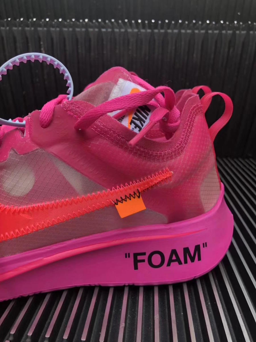 OFF-WHITE,Nike,Zoom Fly SP,发售  绝对吸睛的骚粉！全新 OFF-WHITE x Zoom Fly SP 下周发售