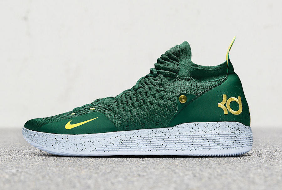 Nike, KD11  KD 再回西雅图！Nike 推出四双超音速配色球鞋！