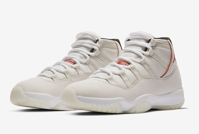 Jordan Brand,Air Jordan 11,AJ1  本月最大黑马！Air Jordan 11 “Platinum Tint” 官图释出