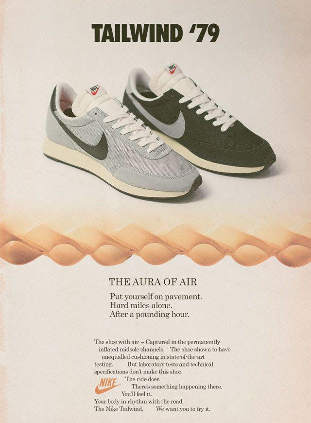 Nike,Air Tailwind 79  Nike 历史上首款气垫跑鞋！Air Tailwind 79 OG 即将复刻回归！