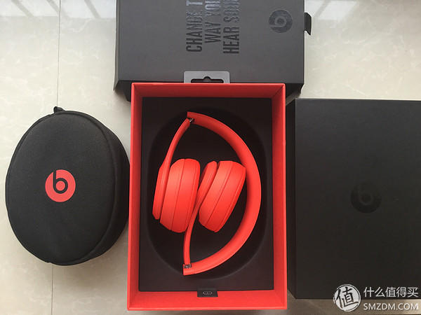 #原创新人#情人礼#亮骚的红色 Beats Solo3 Wireless 头戴式耳机 上手体验