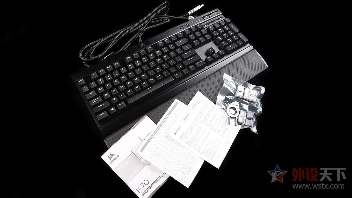 海盗船K65RGB K70RGB K70：“银”轴加持     