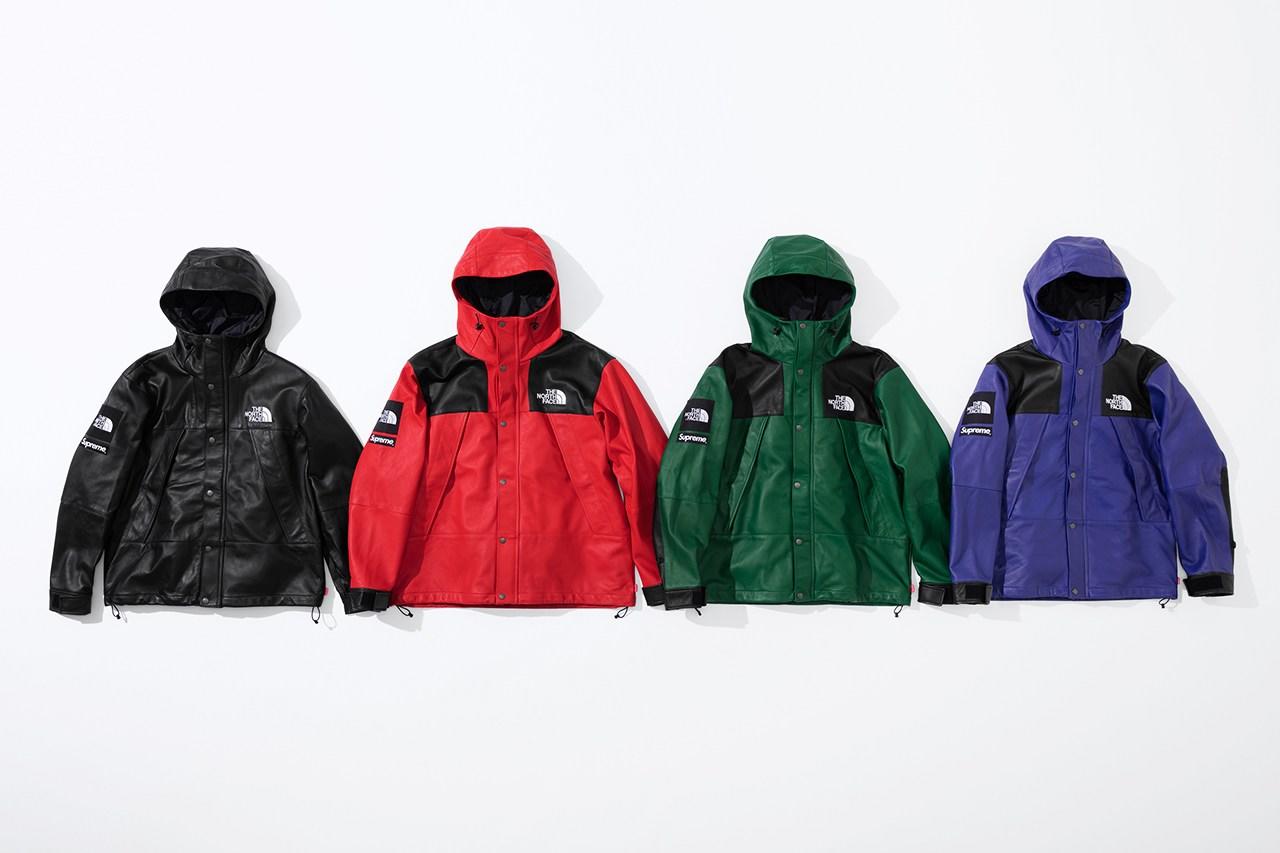 真的"牛皮"?supreme x tnf 2018 秋冬联名正式发布