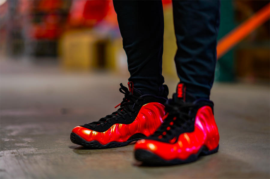 314996-603,Foamposite,Foamposi 314996-603 实物同样惊艳！看看下周发售的「辣椒喷」上脚效果吧！