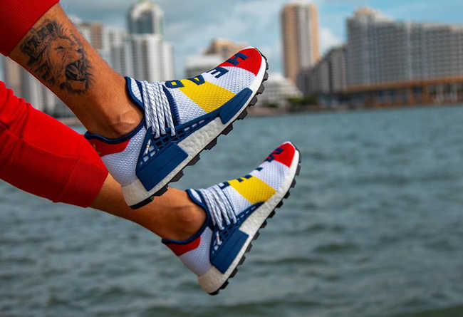 Hu nmd,发售  重磅三方联名！菲董 x BBC x adidas 上脚美图欣赏