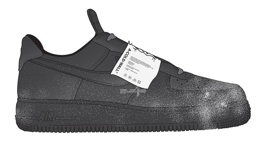 Nike,A-COLD-WALL*,AF1,Air Forc  第三双 A-COLD-WALL* x AF1 现身！或与年底正式发售