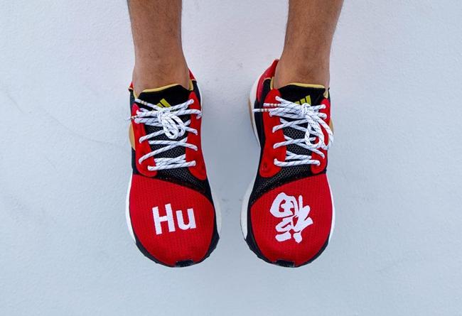 adidas,Solar Hu Glide,菲董,开箱,上脚  福字刺绣加持！中国限定菲董 Solar Hu Glide 造型太喜庆了！