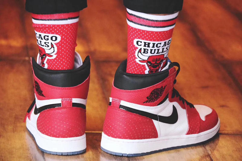 Air Jordan 1,AJ1,发售,上脚,555088-  与芝加哥无比相似！这款全新 AJ1 上脚效果真的不错
