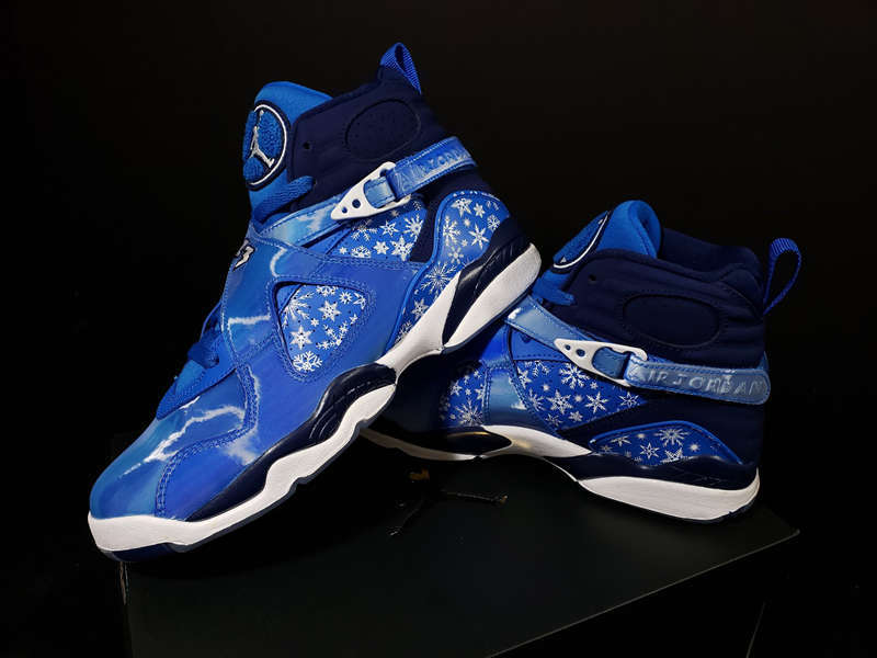 Air Jordan 8,AJ8,发售,305368-400  奇幻冰雪奇缘既视感！Air Jordan 8 全新配色年底发售