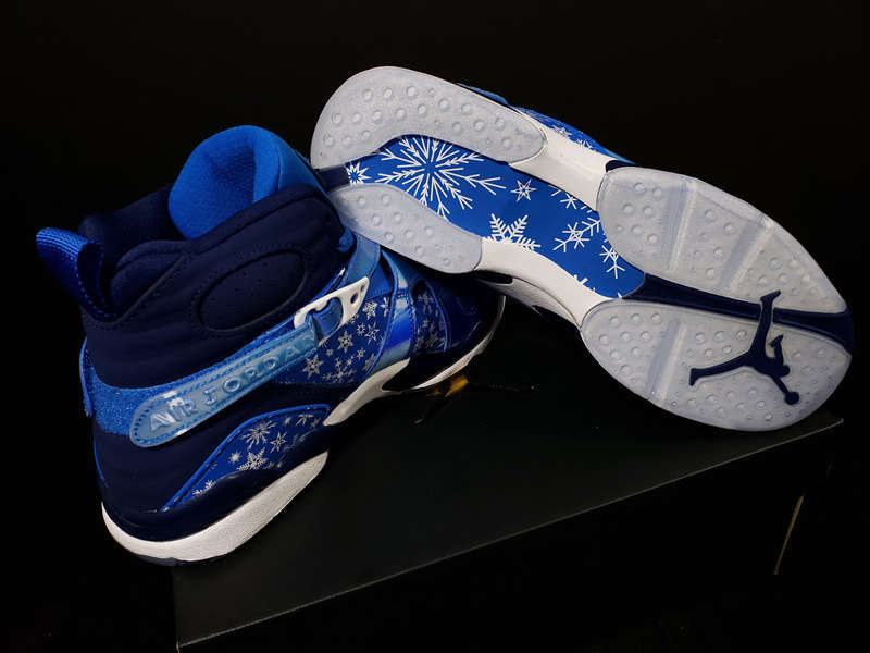 Air Jordan 8,AJ8,发售,305368-400  奇幻冰雪奇缘既视感！Air Jordan 8 全新配色年底发售