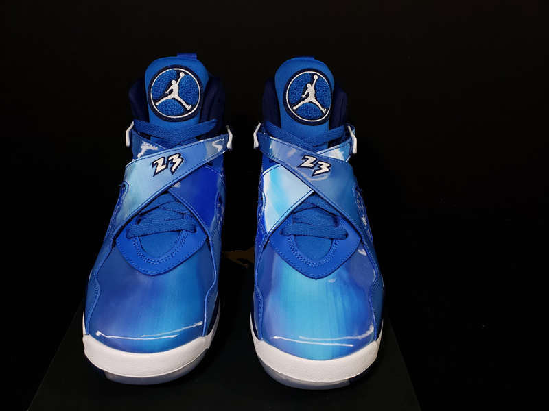 Air Jordan 8,AJ8,发售,305368-400  奇幻冰雪奇缘既视感！Air Jordan 8 全新配色年底发售