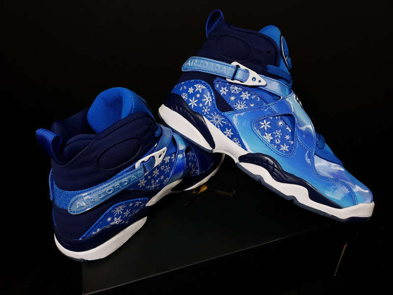 Air Jordan 8,AJ8,发售,305368-400  奇幻冰雪奇缘既视感！Air Jordan 8 全新配色年底发售