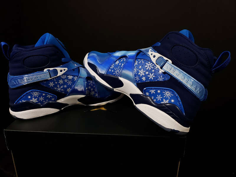 Air Jordan 8,AJ8,发售,305368-400  奇幻冰雪奇缘既视感！Air Jordan 8 全新配色年底发售