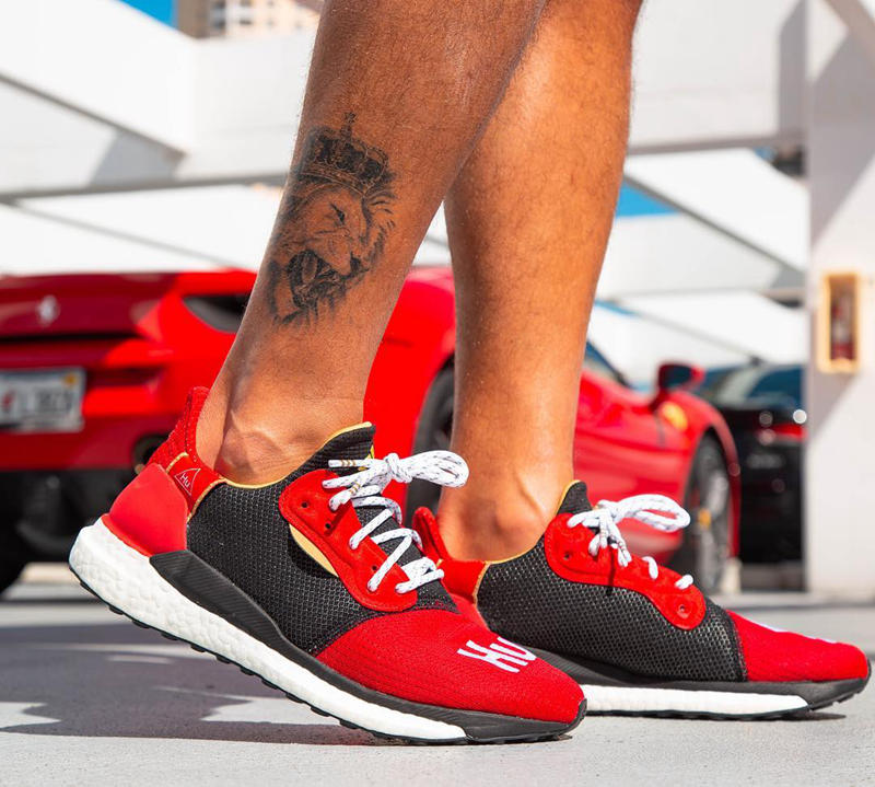 adidas,Solar Hu Glide,菲董,开箱,上脚  福字刺绣加持！中国限定菲董 Solar Hu Glide 造型太喜庆了！