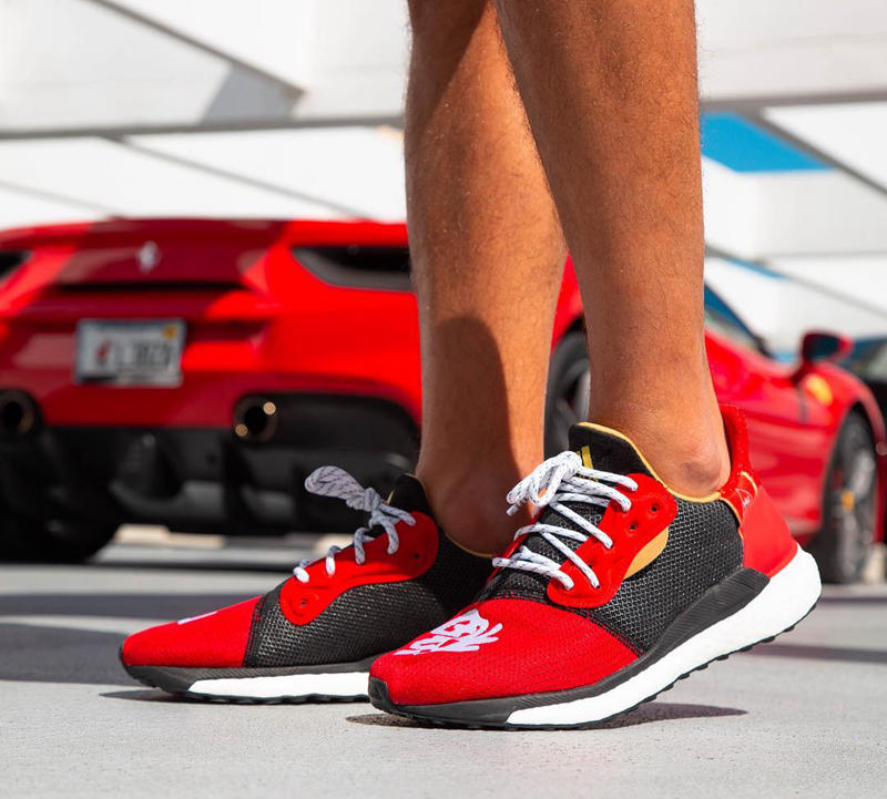 adidas,Solar Hu Glide,菲董,开箱,上脚  福字刺绣加持！中国限定菲董 Solar Hu Glide 造型太喜庆了！